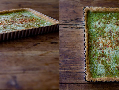 Turnip Green Tart Recipe